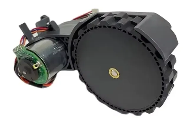 A Roborock S5 Max drive wheel assembly